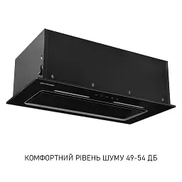 Витяжка повновбудована Minola HBI 6473 BL GLASS 800 LED Line - мініатюра 6