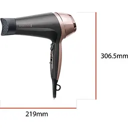 Фен Remington Curl & Straight Confidence D5706 чорно-бежевий - мініатюра 4