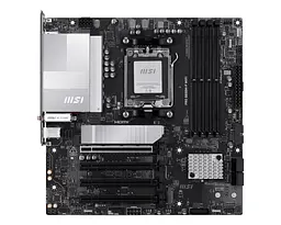 MSI Материнська плата PRO B850M-P WIFI sAM5 B850 4xDDR5 M.2 HDMI DP WiFi BT mATX