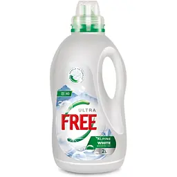 Гель для прання Free Alpine White для білих тканин (40 циклів), 2 л