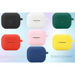 Чохол BeCover Silicon для Samsung Galaxy Buds 3 Red (711993) - мініатюра 3