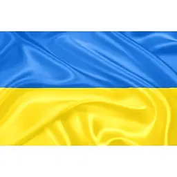 Прапор Україна 140х90 см атласний (1) №782012
