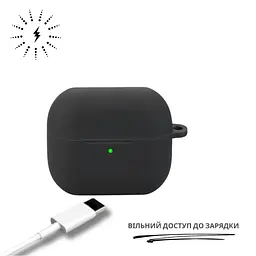 Чохол для навушників BeCover для Samsung Galaxy Buds 3 FE Black (715110) - мініатюра 3