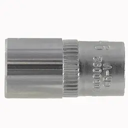 Насадка шестигранна коротка 1/4" 9мм CrV ULTRA (6060092) - мініатюра 5