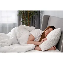 Подушка ортопедична прямокутна Ardesto Sleepwell піна меморі 40х60 см біла (ART4060SHP) - мініатюра 7