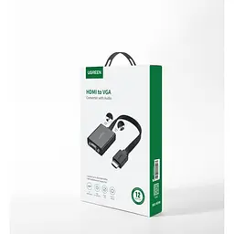 Адаптер конвертер Ugreen MM103 HDMI to VGA Converter 25 см UGR-40248 - мініатюра 2