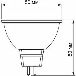 Світлодіодна лампа LED Videx MR16e 3W GU5.3 4100K (VL-MR16e-03534) - мініатюра 3