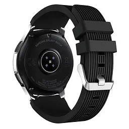 Ремінець 22 мм BeWatch ECO2 для Samsung Galaxy Watch 46mm | Samsung Gear S3 Чорний (1022101.3) - мініатюра 2