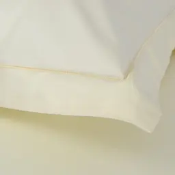 Наволочки сатин Lotus Home - Dakota Modern масляно-жовтий 50x70+5 (2 од) - мініатюра 2