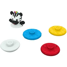 Іграшка-пірамідка Baby Einstein Stack & Wobble Zen Teether Toy розвиваюча (16709) - мініатюра 2