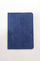 Обкладинка на паспорт-книжку "Літери" PDV-06 Color-it (6973795230508) Синій
