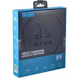 Гарнітура Celebrat Bluetooth A19 стерео black - мініатюра 2