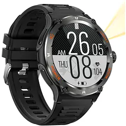Смарт-годинник Uwatch Smart Advanture з компасом чорний (3234) - мініатюра 3