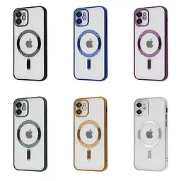Чохол Metal Matte Case with Magnetic Ring iPhone 12 Pro Max в асортименті