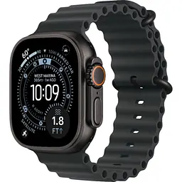 Смарт-годинник Apple Watch Ultra 3 49mm Black Titanium Case with Black Ocean Band (MF0J4) [145322]
