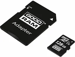 Карта пам'яті Goodram 128 GB microSDXC class 10 UHS-I + SD Adapter M1AA-1280R12 - мініатюра 2
