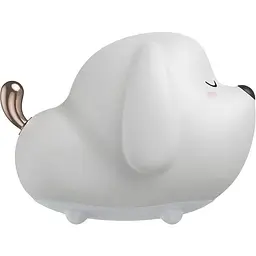 Нічник Baseus Cute series doggie silicone night light White [DGAM-B02] [59476] - мініатюра 3