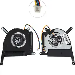 Вентилятор для ноутбука ASUS (FA507RE, FX507ZE, FX507ZC), (GPU FAN), 5V, (13NR08Y0T01011) (Кулер)