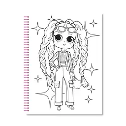 Дитяча розмальовка з олівцями "Coloring fun" Апельсин НТ-39-01, 24 аркуши - мініатюра 2