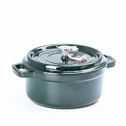 Каструля чавунна TS Kitchen Staub HPFLG3 GREEN 23 см 3л - мініатюра 7
