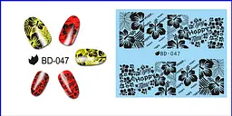 Наклейки для ногтей BD-047