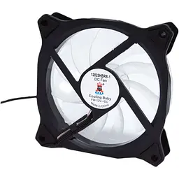 Корпусний вентилятор Cooling Baby Rainbow LED (12025HBRB-1) [167999] - мініатюра 3