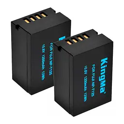 2-Pack KingMa Fujifilm NP-T125 комплект из 2 аккумуляторов