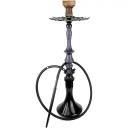 Кальян KARMA HOOKAH 3.2 Blue (Craft Black) - мініатюра 2