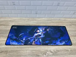 Великий килимок для мишки WorkPlaceShop Anime Геншин Імпакт Сегун Райден 1000 x 500 мм