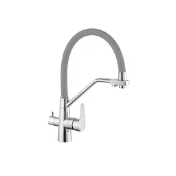 Змішувач для кухні з підключенням до фільтру Kroner KRP Edelstahl Klassisch - ESG03817GRA CV027937 Нержавіюча сталь