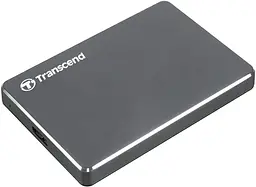 Зовнішній жорсткий диск Transcend HDD StoreJet 25C3N 2TB (TS2TSJ25C3N) Iron Grey (TS2TSJ25C3N.) - мініатюра 2