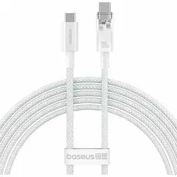 Кабель Baseus Explorer Series Fast Charging Cable with Smart Temperature Control Cable Type-C to Type-C 100W 2m P10319703221-01 Wh