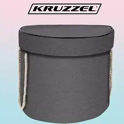 Кошик для іграшок/кубиків 2 в 1 Kruzzel 19556 з килимком - мініатюра 2
