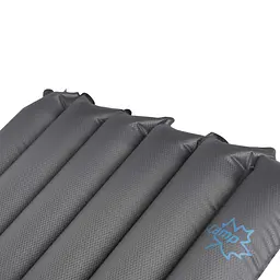 Килимок надувний Bo-Camp Delux 185x50x6.3 cm Grey (3106602) - мініатюра 2