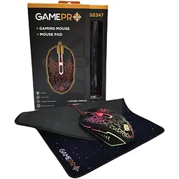 Комплект ігрова миша + килимок GamePro GPGS-347 Gameset 2in1 USB - мініатюра 3