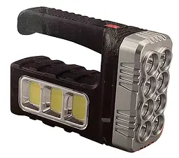 Світлодіодний ліхтар-прожектор XPRO Solar Power 8Led/USB на сонячній батареї, водонепроникний, чорний (XPRo-8Led-USB_460)