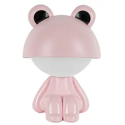 Світильник-нічник Kite LED з акумулятором Cute Froggy рожевий (K25-316-3-2)