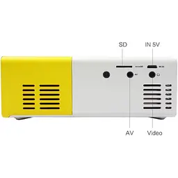 Проєктор кишеньковий XPRO Panorama Yellow Black - мініатюра 3