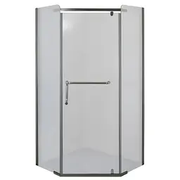 Душова кабіна з низьким піддоном Mixxus Lines SCT01-90x90x198-TR прозоре скло 6 мм graphite MI6914, Універсальна, прозорий, графіт