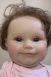 Лялька Реборн 50 см вінілова реалістичний пупс Reborn Baby Princess К0100802 - мініатюра 4