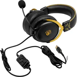 Ігрові навушники Bloody M590i Sports Lime [128601] - мініатюра 8