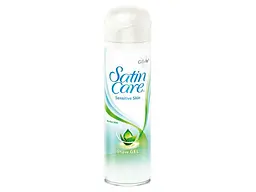 Гель для гоління SATIN CARE 200мл для жінок Satin Care Sensitive для чутливої ​​