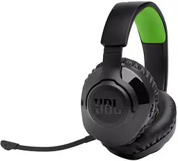 Навушники JBL Quantum 360X Wireless for XBOX, Black, Bluetooth/радіоканал, мікрофон, акумулятор, динаміки 40 мм (JBLQ360XWLBLKGRN)