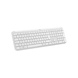 Клавіатура Logitech K950 Bluetooth/Wireless UA Off-White (920-012466) - мініатюра 1
