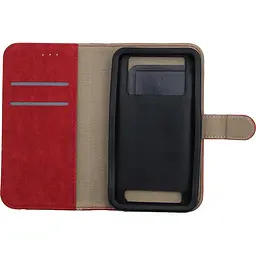 Чохол-книжка Toto Book Silicone Slide Universal Cover 6.5" (№2) Red - мініатюра 4