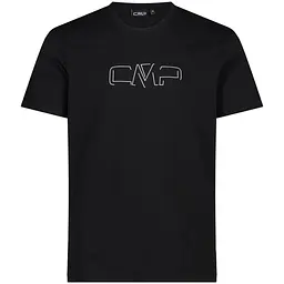 Футболка CMP Man T-Shirt Logo Black S (1097-32D8147P-U901 46)