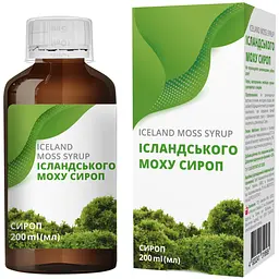 Сироп Ісландський мох А+ 200 мл