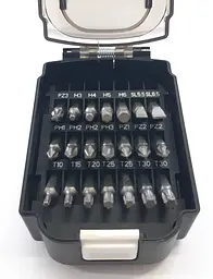 Набір біт 21 шт у вигляді акумулятора LXT Makita B-68323 - мініатюра 2
