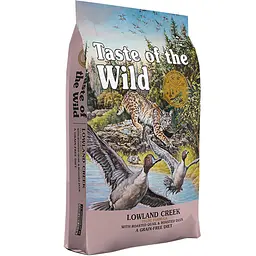 Сухий корм для котів Taste of the Wild Lowland Creek Feline Formula з качкою та смаженою перепілкою 6.6 кг 9768-HT77 - мініатюра 2