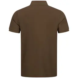 Теніска поло Blaser Active Outfits Solid Polo Shirt M Dark brown - мініатюра 2